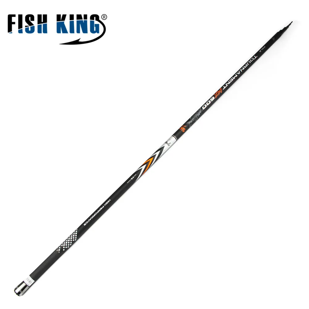 FISH KING 36T карбоновая удочка стандарт 5 м/6 м/7 м Длина 130 см с. Ш 10-30 г для рыбалки