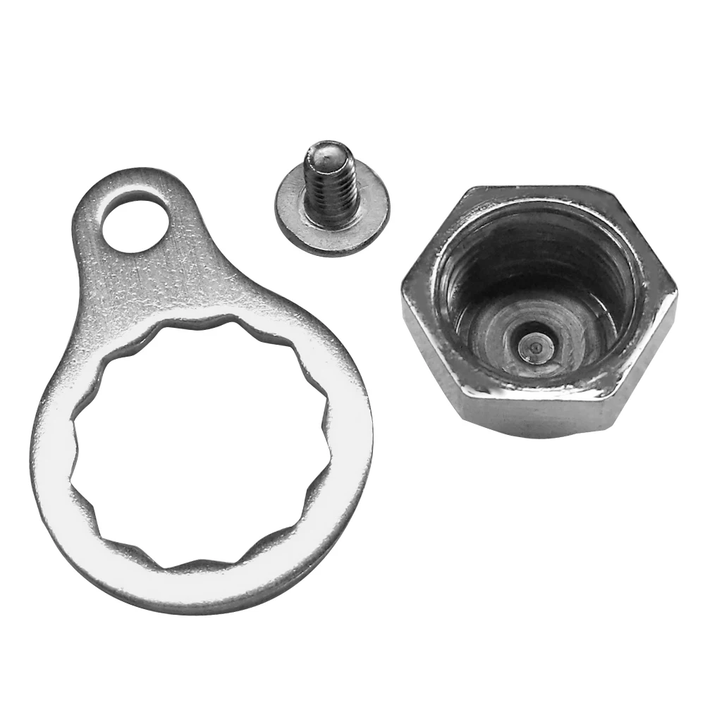 

Left Right Hand Fishing Reel Screw Nut Cap Handle Repair Parts Locking Plate DIY Fishing Accessory Set Fishing Tackle