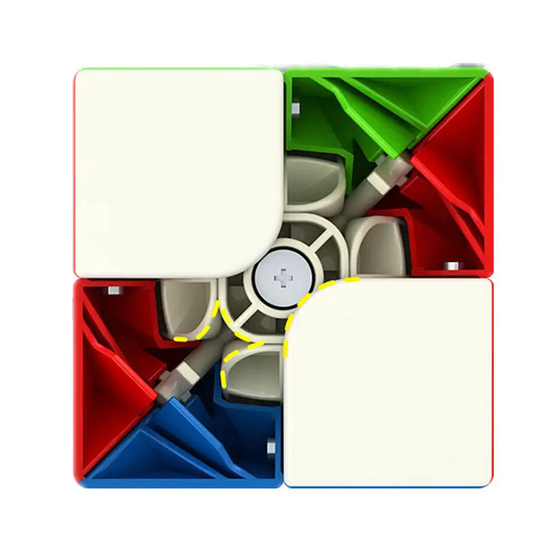 MGC 2x2 Магнитный куб 2x2x2 Скорость волшебный куб игра-головоломка Cubo Magico 2*2 Нео Куб на магнитах мальчик игрушки для детей кубик рубика
