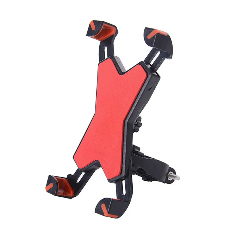 360 Degree Rotation MTB Bike Bicycle Phone Holder Aluminum Universal Handlebar Mount Support Case Bracket Bicycle Grips #2A24 (9)