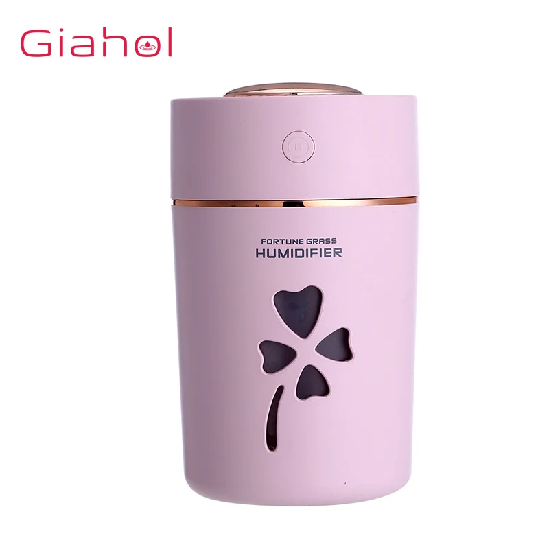 

280ML Portable Air Humidifier Essential Oil Diffuser With Led Light Mist Maker Fogger Humidifier For Office Car Aroma Diffuser