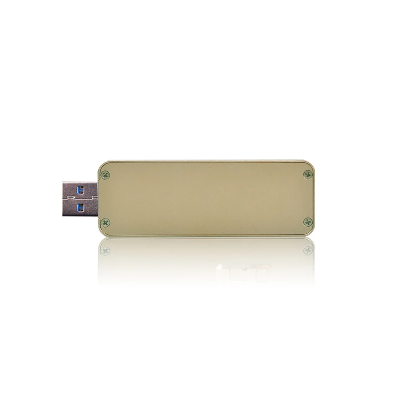 WBTUO LM 741U USB3.0 TYPE A на SSD Корпус чехол без кабеля для NGFF B key SATA протокол 2230 или 2242 M.2