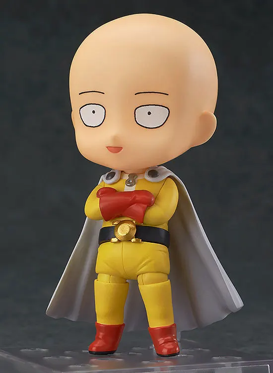 Аниме 10 см Saitama Nendoroid 575 ONE PUNCH MAN ПВХ Фигурки игрушки