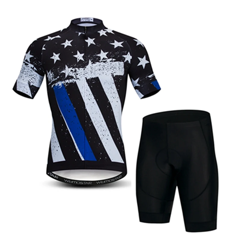 CD8207 Weimostar PRO Team Велоспорт Джерси Набор для мужчин лето Maillot Ropa Ciclismo Велоспорт Набор велосипедная одежда - Цвет: CD8207