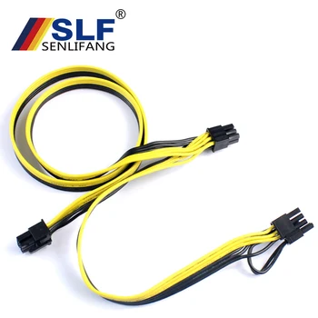 

Express Internal Splitter Ribbon Miner Cable 10Pcs Modular PSU Power Supply Cables PCI e Molex 6pin to 2 PCI-e 8 pin 6+2pin PCI