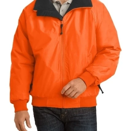 Port Authority J754S Mens Enhanced Visibility Challenger Jacket Safety Orange & Black - 3XL (1)