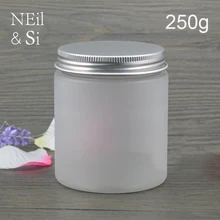 250 г матовый пластиковый косметический крем многоразовый контейнер пустая бутылка для лосьона для тела маска для лица упаковочные контейнеры много цветов