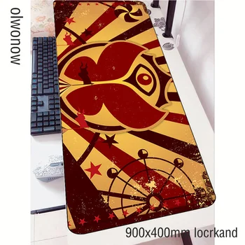 

tomorrowland padmouse 900x400x3mm gaming mousepad locked edge mouse pad gamer computer desk New arrival mat notbook mousemat pc