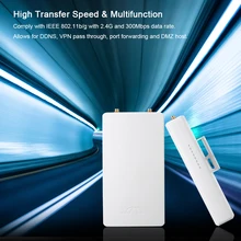 2,4 ГГц 300 Мбит/с беспроводной WiFi удлинитель сигнала точка доступа сетевая антенна усилитель сигнала 802.11n/b/g усилитель сигнала высокой мощнос...(China)