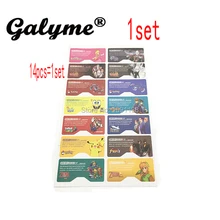 1 компл./14 шт. ограниченной мультфильм Стикеры подходит для GBASP клиента Дизайн label Стикеры для gameboygb Advance SP консоли сзади бирка