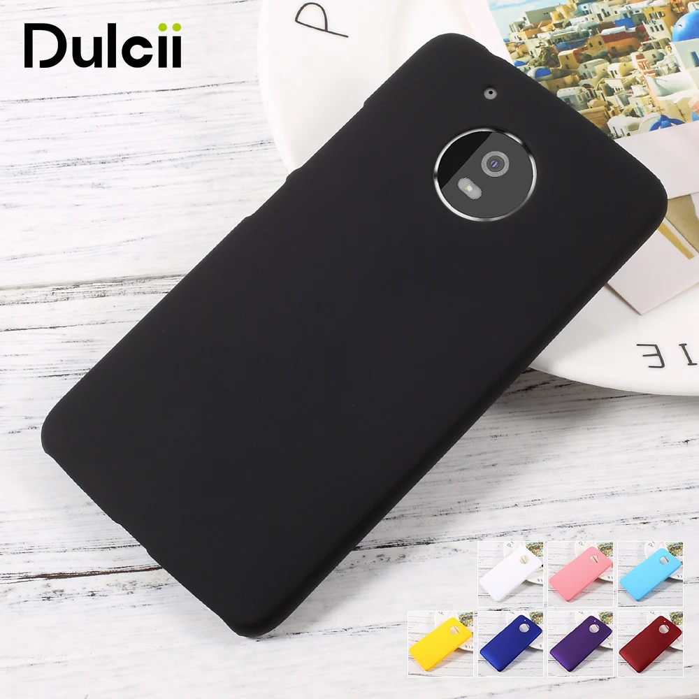 Dulcii для moto g5 g5plus крышка Прорезиненные мобильных ПК Жесткий Чехол телефона Рола g 5