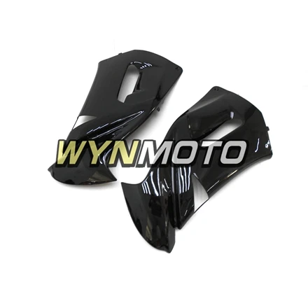 Полные Обтекатели для Кавасаки ER-6F 06-08 07 Ninja 650r 2006-2008 год ABS пластик мотоцикл крышка кузова черные оправы