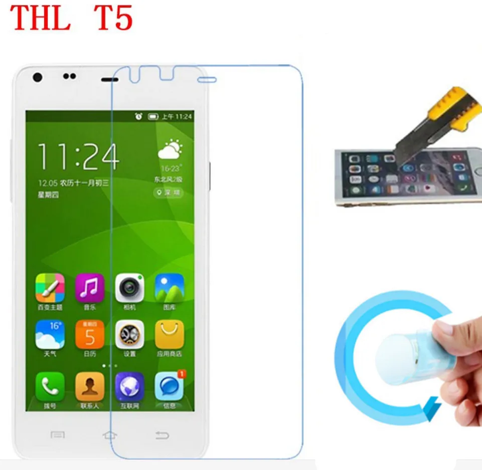 

(Soft Glass) new Nano Explosion-proof Tempered Screen Protector film For THL T5 NOT Glass