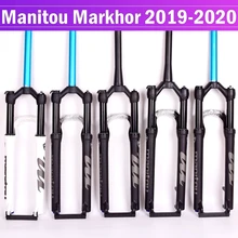 Bike Fork Manitou MARKHOR 26 27.5inchs 29er Mountain MTB Bicycle Fork air Front Fork suspension Manual control remote lock