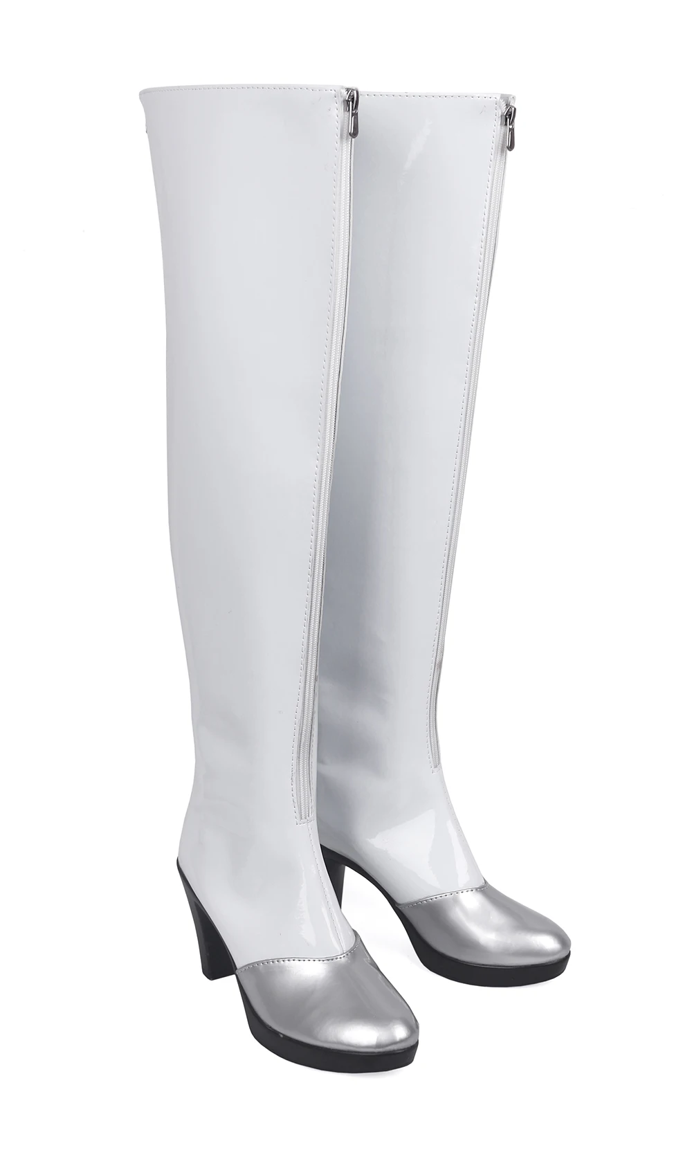 Fate Grand Order Saber Alter Racing Girl Cosplay Long Boots Shoes (3)