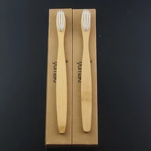 DR. PERFECT 2 шт. гладкая полированная деревянная зубная щетка бамбук новинка бамбуковая зубная щетка мягкая щетина BPA бесплатно нейлоновая щетина