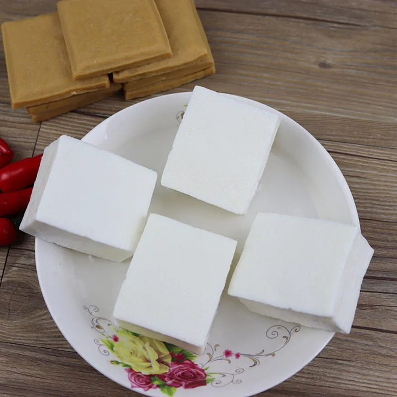 Моделирование тофу блоки поддельные сушеные тофу еда модель моделирование вегетарианские младенческой просвещение образование реквизит отель реквизит