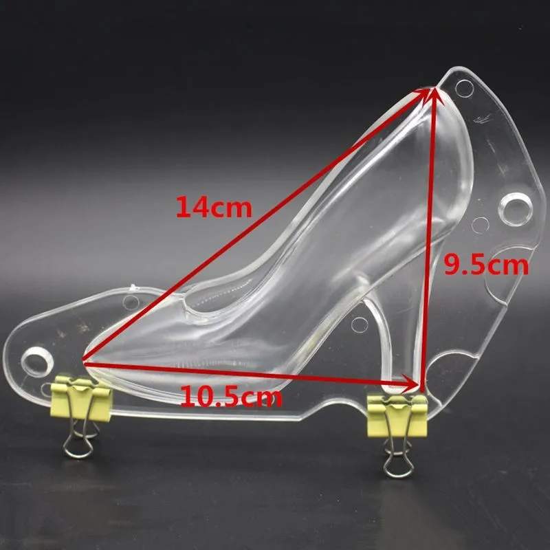 polycarbonate high heel shoe