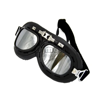 

BJMOTO Hot sale Vintage for Harley style motorcycle goggles Pilot Motorbike goggles Retro Jet Helmet Eyewear