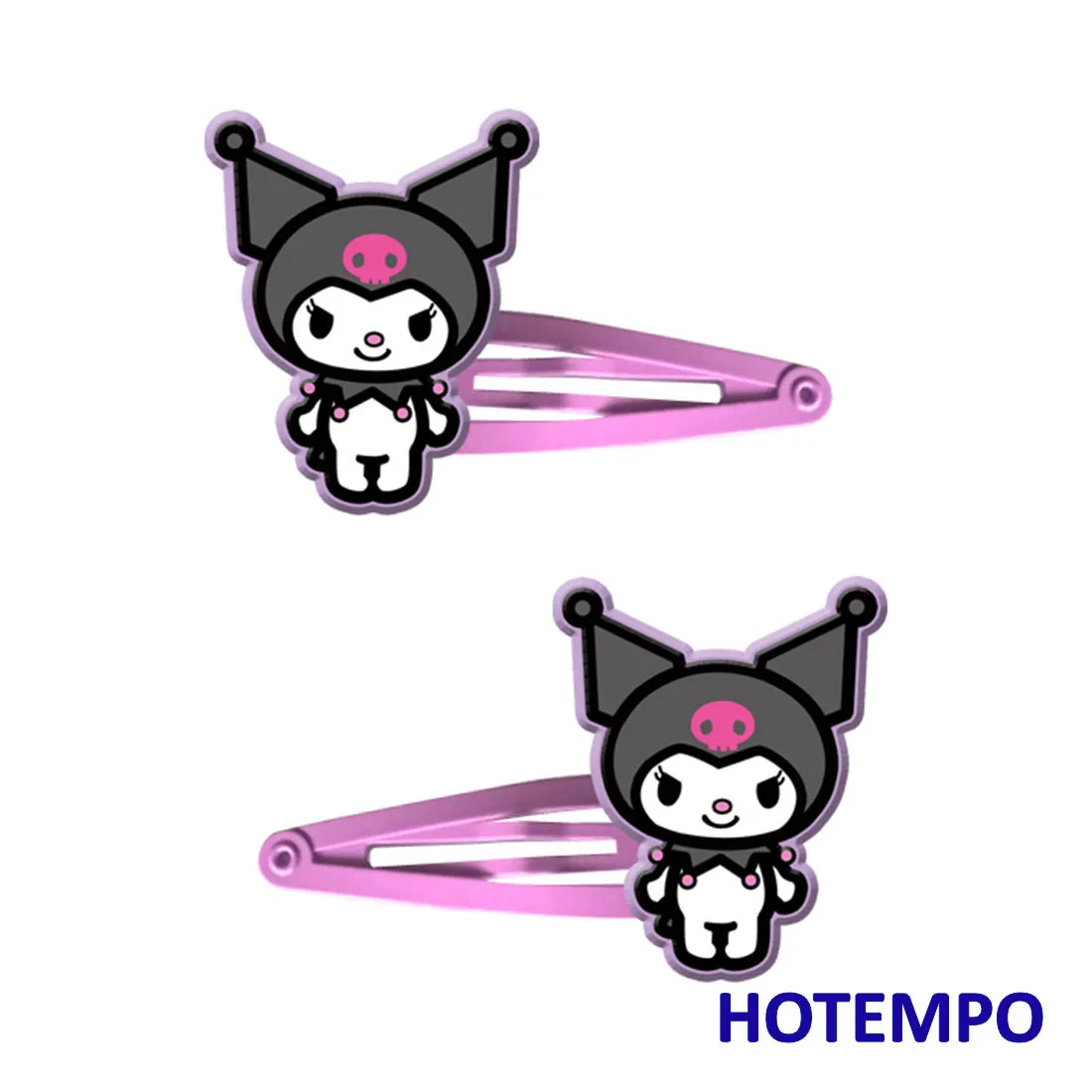 Япония Kawai мультфильм Keroppi Kuromi Мелодия пурин Pochacco Maru Sam LittleTwinStars милые шпильки для волос для девочек зажим для девочек подарок - Цвет: PVCFJ-KLM-VT-LR2P