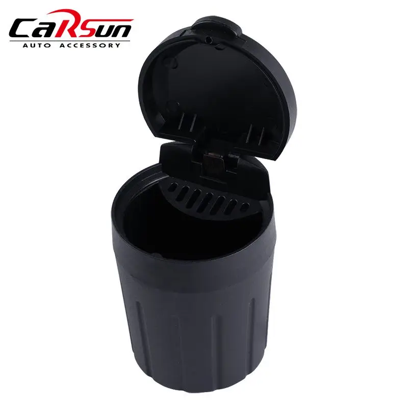 Mini Car Trash Bin Auto Waste Bin Portable Vehicle Rubbish Can Trash Dustbin Garbage Dust Bin for Auto Ashtray Car Accessories