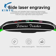 Умный браслет с боковой лазерной гравировкой, цветной экран, IP68, водонепроницаемый, 24 часа, мониторинг сердечного ритма, умный Браслет pk xaomi