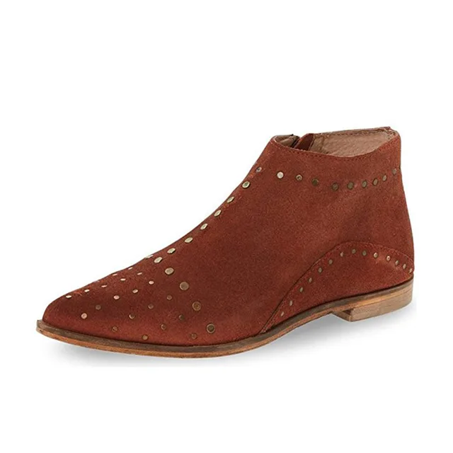 chukka boots with zipper