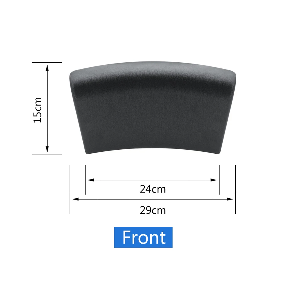 Подголовник мягкая Водонепроницаемая подушка для ванной с присосками спа-держатель для шеи квадратные Нескользящие подушки для ванны Аксессуары для ванной комнаты
