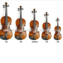 Высокого качества, Hand-Made, твердой древесины, ручной Скрипка Copal Краску(AVL-062