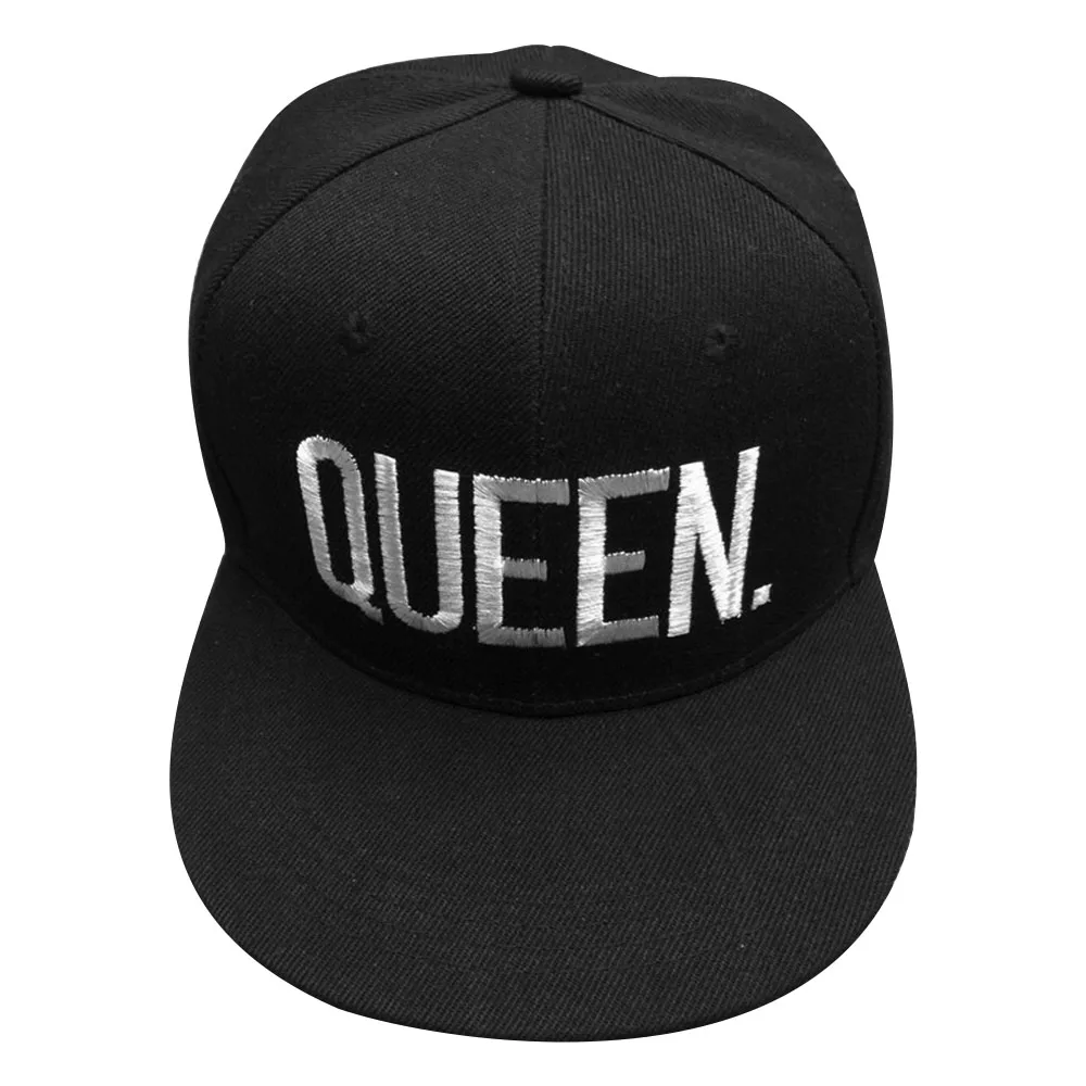 Романтические влюбленные пары Король Королева спортивная шапка Регулируемая бейсбольная шапка - Цвет: Queen