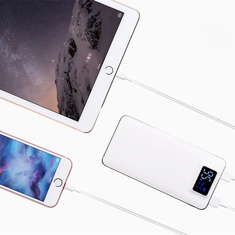 15000mah Power Bank Mobile Phone Accessories External Battery Quick Charge Dual USB LCD Portable Mobile Phone Charger for xiaomi 15000mah Power Bank Mobile Phone Accessories External Battery Quick Charge Dual USB LCD Portable Mobile Phone Charger for xiaomi
