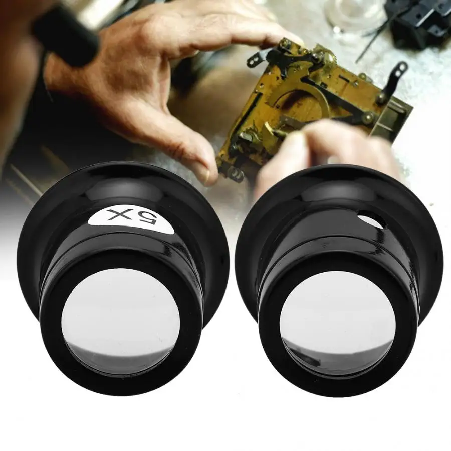 

4X 5X Eye Magnifier Pocket-type Watch Repair Tool Magnifying Glass Loupe Lens Magnifier High Quality Watch Tool