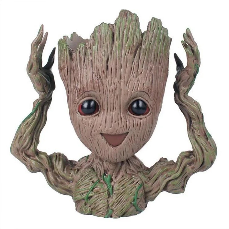 Горшок для цветов Groot маленький горшок растений цветочный детей украшение