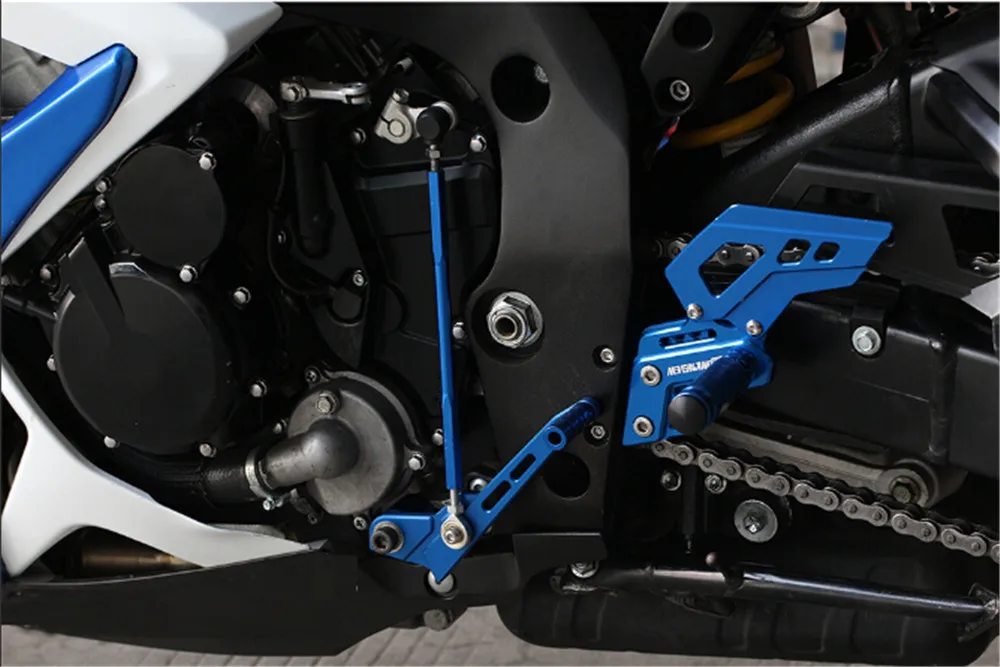 Мотоциклетные подставки для ног для SUZUKI GSXR 600 750 CNC подножки для мотоцикла задняя подставка для ног GSX-R600/750 06-10