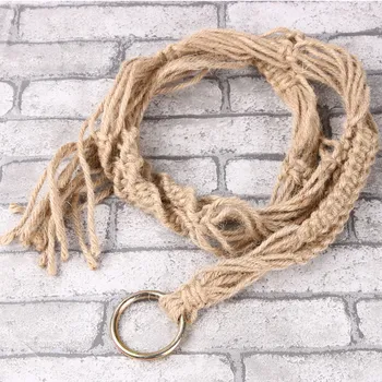 

Macrame Plant Hanger Basket Flowerpot Plant Holder Macrame Hanging Knotted Lifting Rope Garden Home Garden Decor