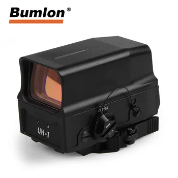 

UH-1 Red Dot Sight Holographic Reflex Scope QD Quick Detach USB Charger Cable fit 20MM Rail Mount for Hunting Airsoft RL5-0045