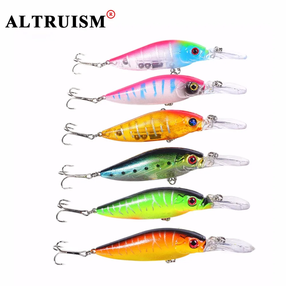 Altruism Fishing Minnow Lures 11cm 12g trolling trout big Fishing Lure