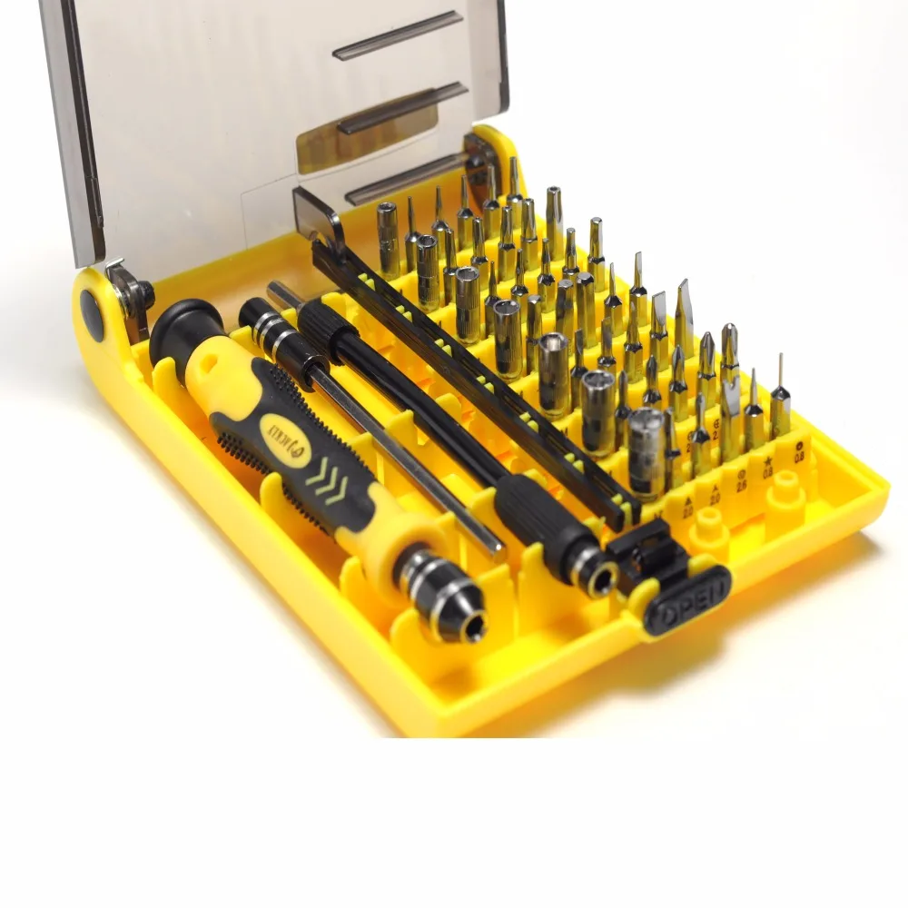 Comprar Precisión 45 en 1 electrón Torx MIni herramienta de destornillador mano conjunto Kit de herramientas de reparación de teléfono herramientas