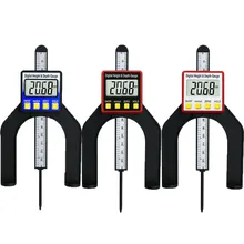 0-80 мм lcd цифровой датчик глубины высоты цифровой измеритель глубины протектора Штангенциркули с магнитными столами для ног деревообрабатывающий измерительный инструмент
