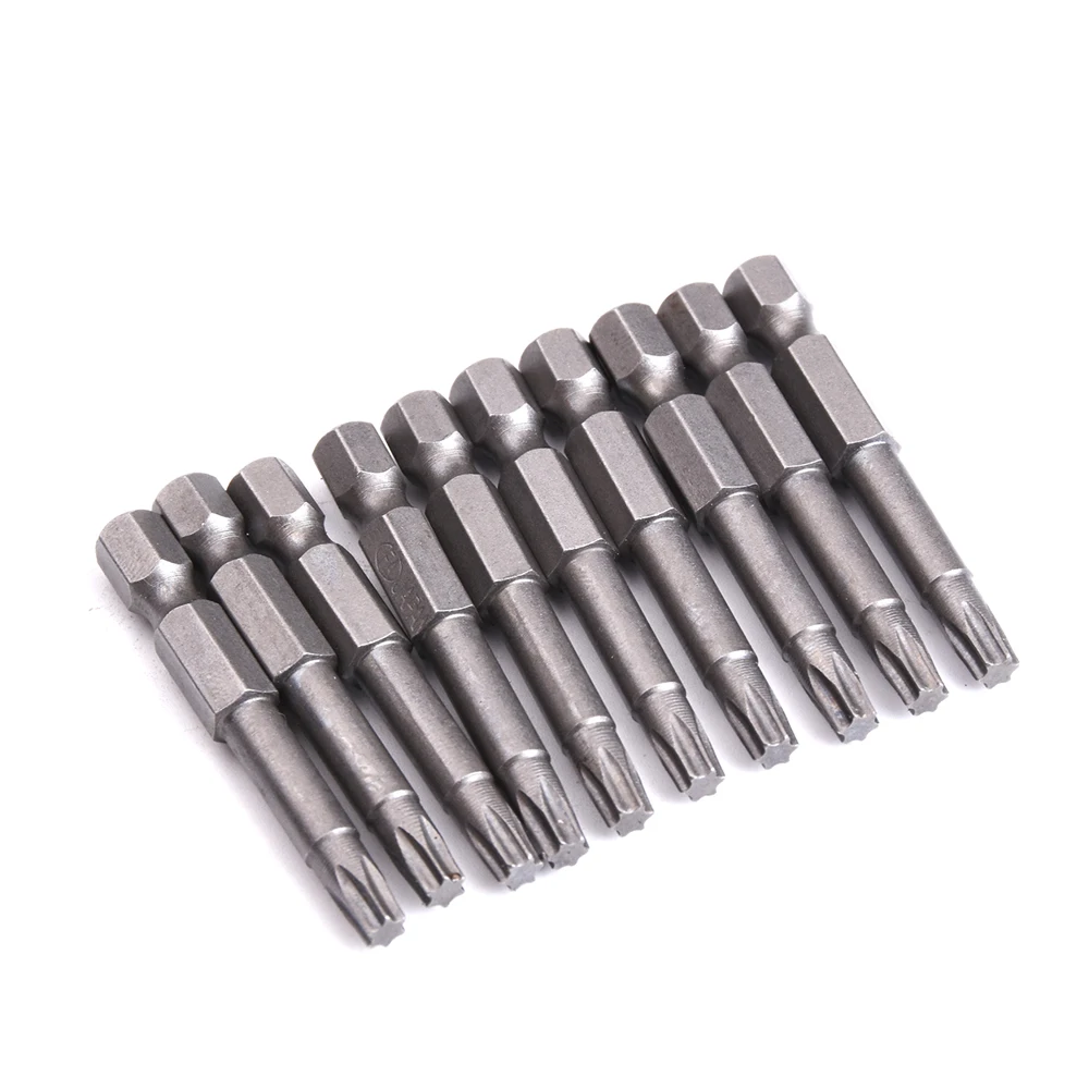 1/4 50mm TORX Series Electric Screw Driver Bits Set TORX25 Handle Tool