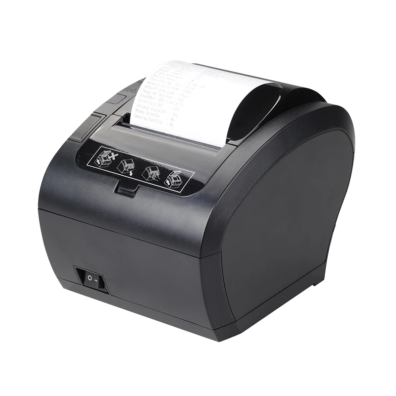 Высокое качество 80 мм Термальный чековый принтер автоматический резак банкнот принтер wifi/Bluetooth/USB/LAN/RS232 кухонный Ресторан POS принтер