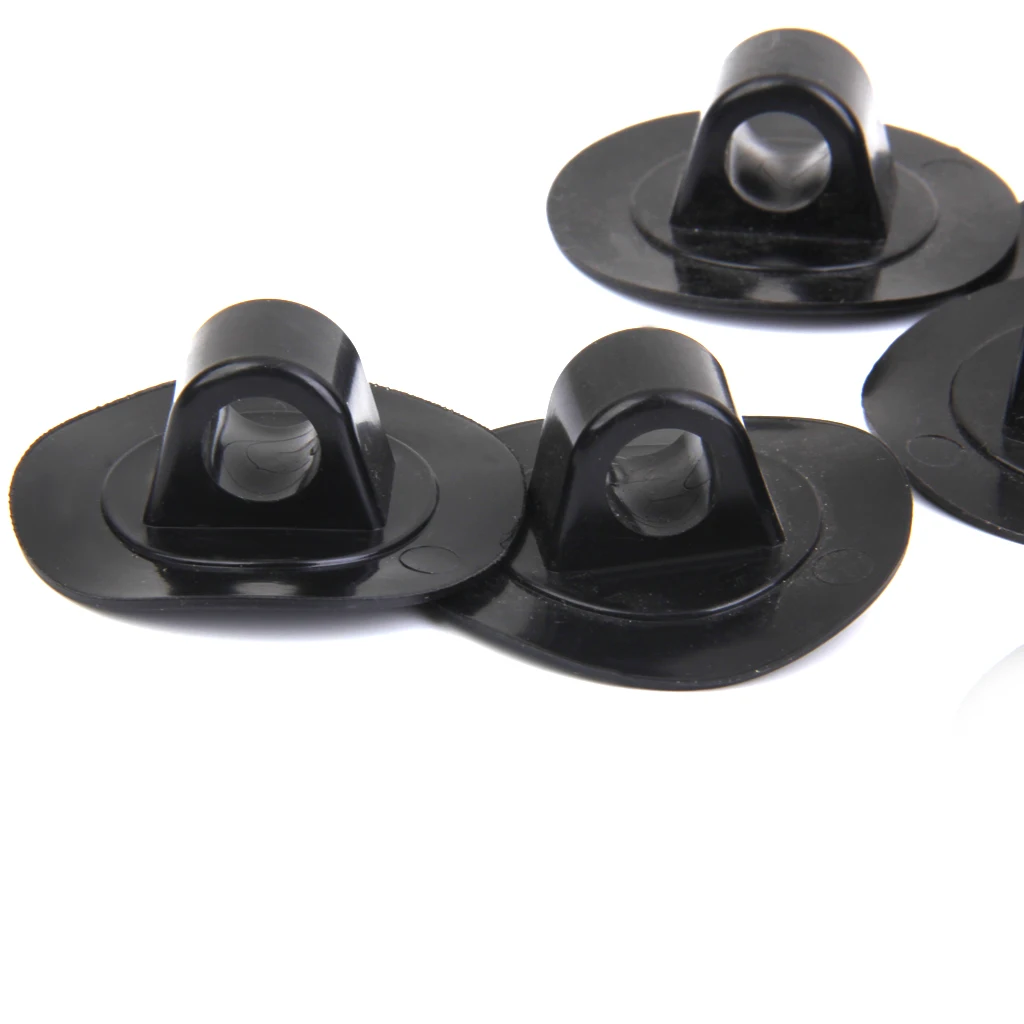 12pc Small Rope Mount Safety Clips Hook Buckle for Boat Kayak Canoe Rubber Dinghy Accessories