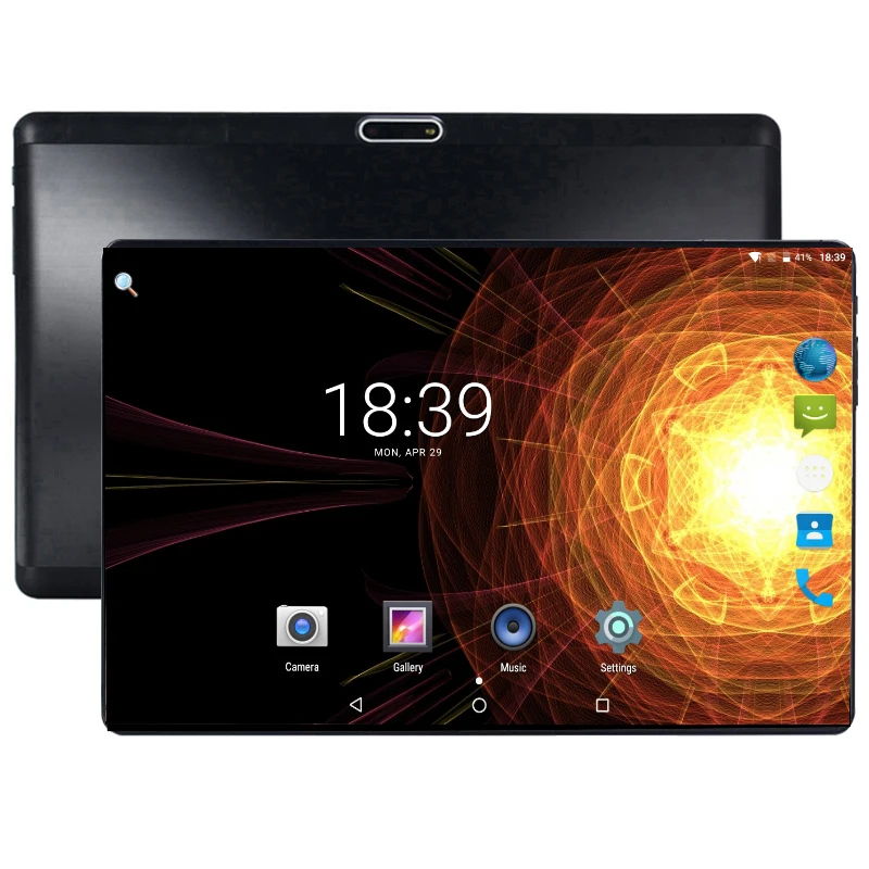 

2019 Hard Tempered 2.5D 10 inch tablet Android 8.0 Dual SIM Cards 1280*800 IPS 10 inch Octa Core tablet 4GB RAM 64GB ROM Gifts