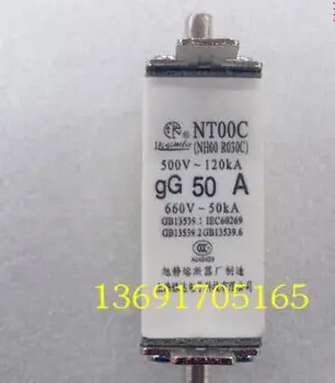 

NH00C NT00C R030C square tube fuse 500V/660V 50A or 63A or 80A and Free shipping.