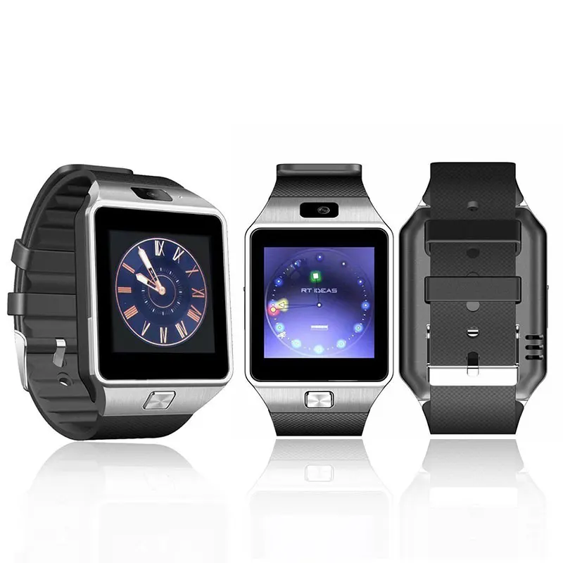 Wearable Devices DZ09 Smart Watch Support SIM TF Card Electronics Wrist Watch Connect Android Smartphone DZ09