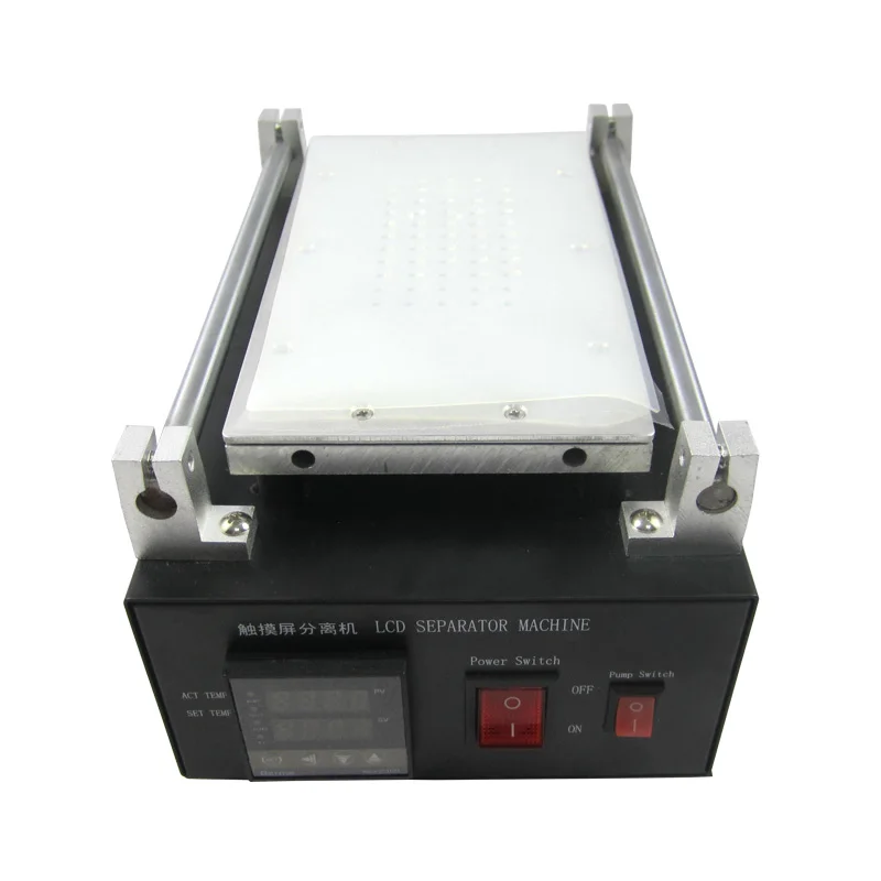 

7 inches build-In Air Pump Vacuum LCD Separator Screen Repair Machine Kit with Cutting Line non-slip mat