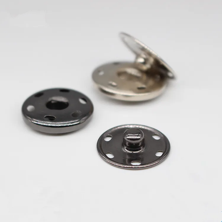 50sets 8mm-30mm metal snap button for child coat women shirt press DIY craft clothing silver gold gun black | Дом и сад
