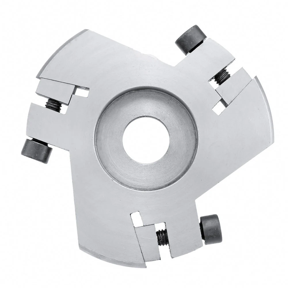 75mm Grinder Disc Wood Carving Disc Woodworking Detachable Three Cutter Root Milling Cutter CLH@8