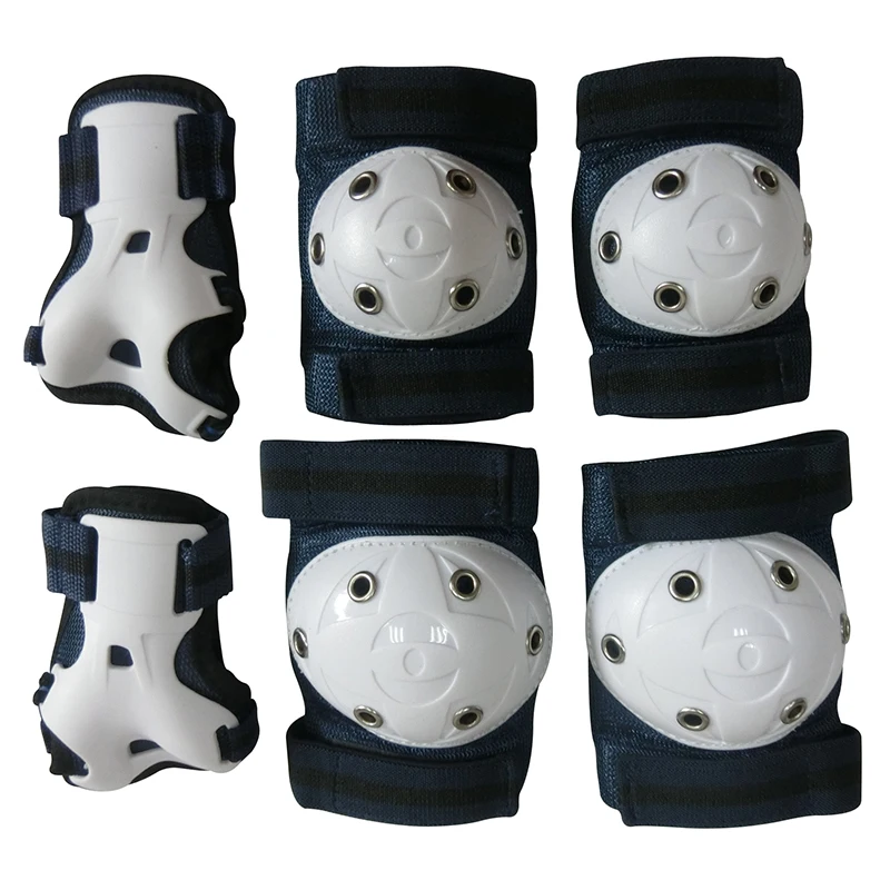 Antenice 6pcs Sports Safety Knee Elbow Wrist Protective Pads for