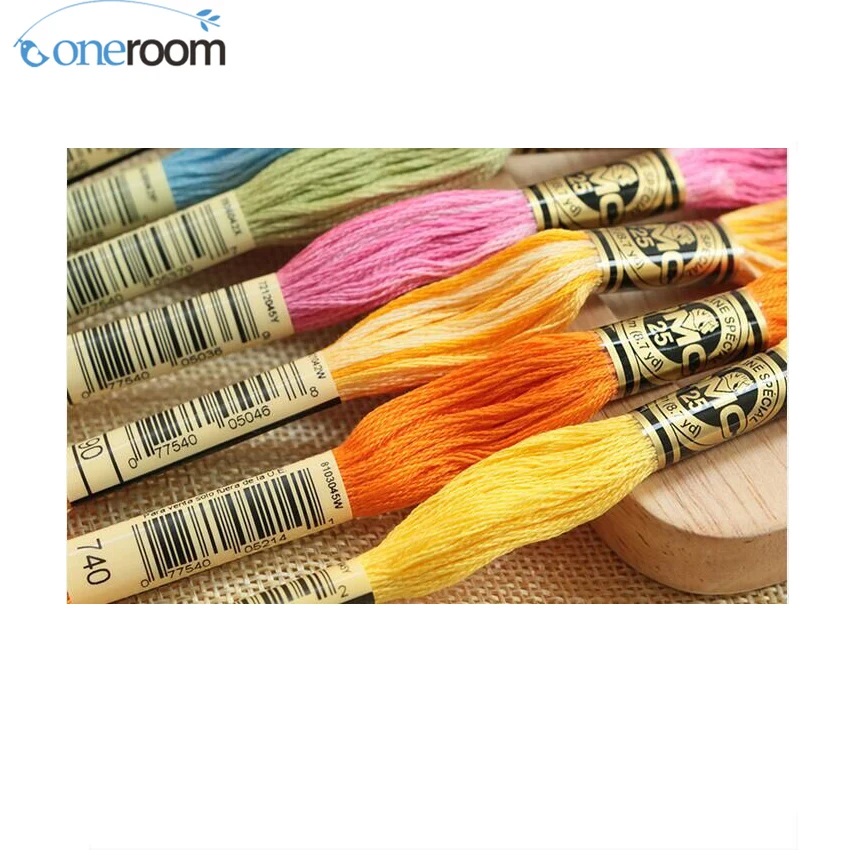 Embroidery threads,DMC thread ,200pcs of original DMC cotton thread